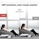 Ease Life App Security Baby Camera Indoor Home Security 2.4Ghz 1080P Pet Dog Camera with Phone App Motion Detection 2-Way Talk