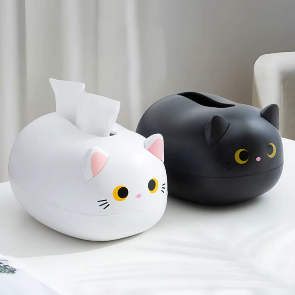 Creative Cartoon Cute Simple Multi-Functional Storage Ornaments Tissue Box Pumping Paper Box Home Dining Room Coffee Table