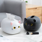 Creative Cartoon Cute Simple Multi-Functional Storage Ornaments Tissue Box Pumping Paper Box Home Dining Room Coffee Table