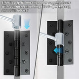 Hinges Gap Adjusting Wrench Double-Headed Door Hinge Repair Spanner for round Bolt Labor-Saving Door Hinges Gaps Repair Tools